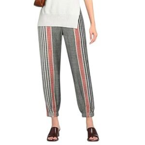 Tory Burch Striped Tweed Ankle Pants